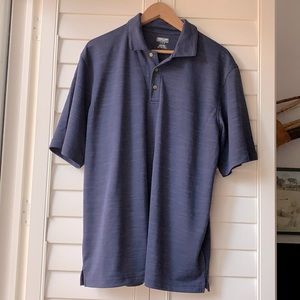 Kirkland polo shirt.